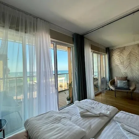 Apartament Z Widokiem Na Morze Ustronie Apartments - Nadmorski Luksus Apartamenty アパート
