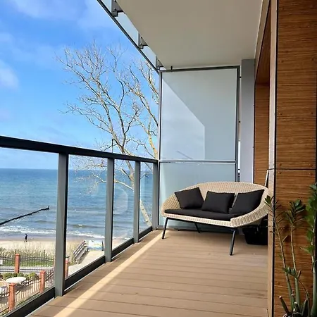 Apartament Z Widokiem Na Morze Ustronie Apartments - Nadmorski Luksus Apartamenty アパート