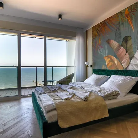 アパート Apartament Z Widokiem Na Morze Ustronie Apartments - Nadmorski Luksus Apartamenty