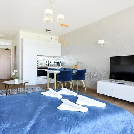 アパート Apartament Z Widokiem Na Morze Ustronie Apartments - Nadmorski Luksus Apartamenty