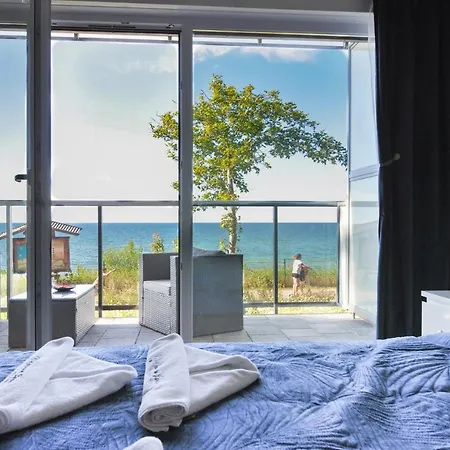 アパート Apartament Z Widokiem Na Morze Ustronie Apartments - Nadmorski Luksus Apartamenty
