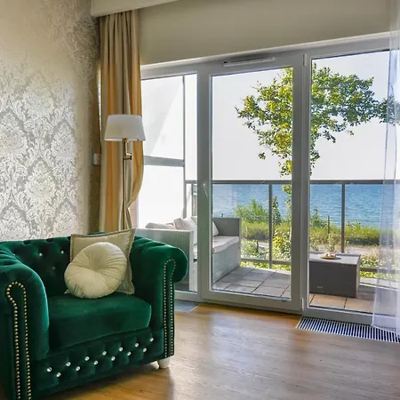 Apartament Z Widokiem Na Morze Ustronie Apartments - Nadmorski Luksus Apartamenty アパート *